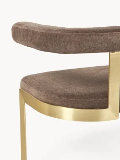 Sedia cantilever imbottita Gianni