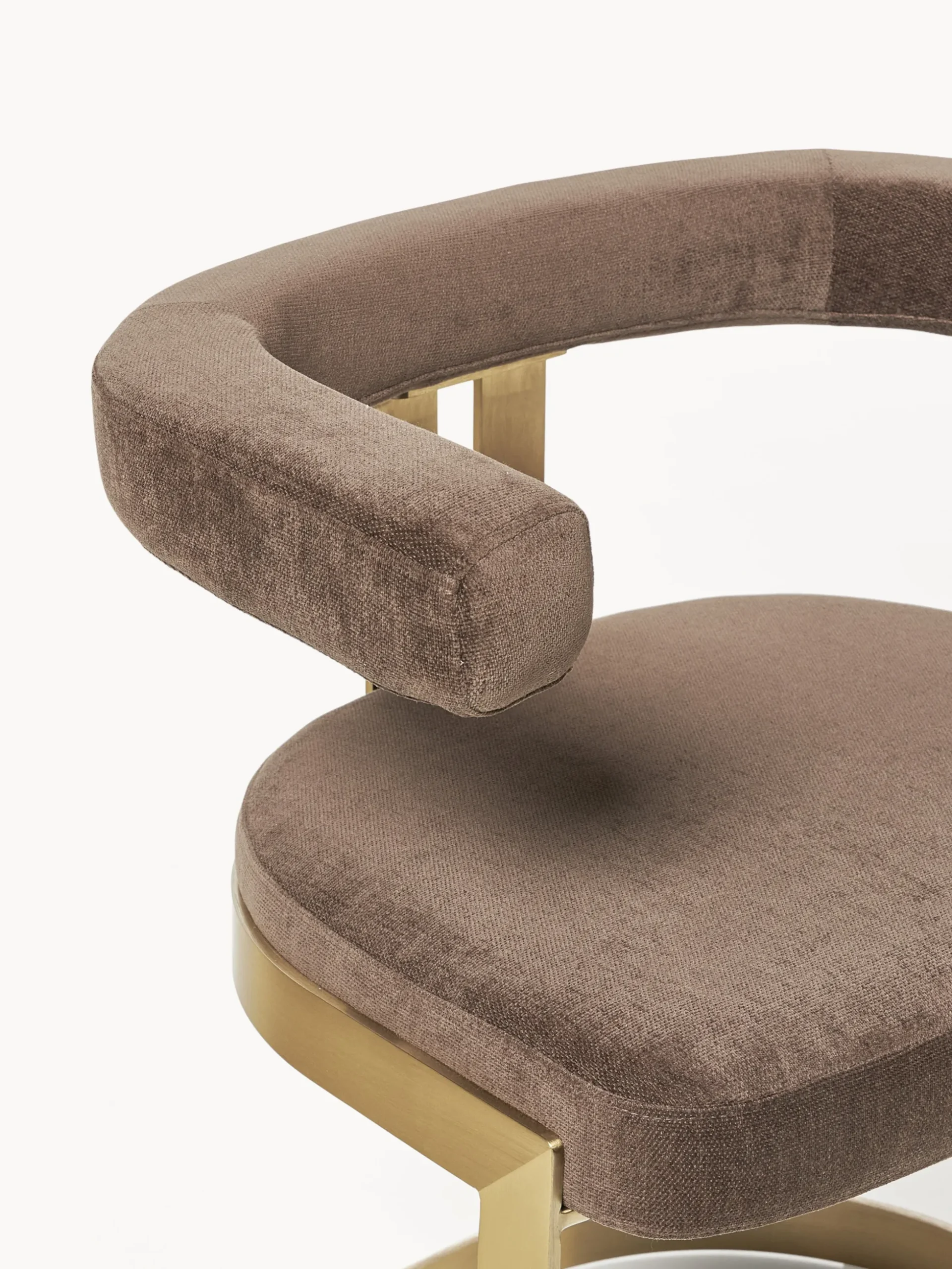 Sedia cantilever imbottita Gianni