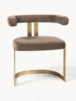 Sedia cantilever imbottita Gianni