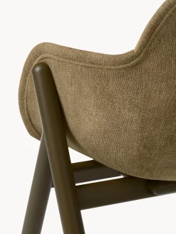 Sedia con braccioli imbottita Carmi
