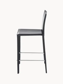 Sedia da bar in pelle Boréalys 2 pz