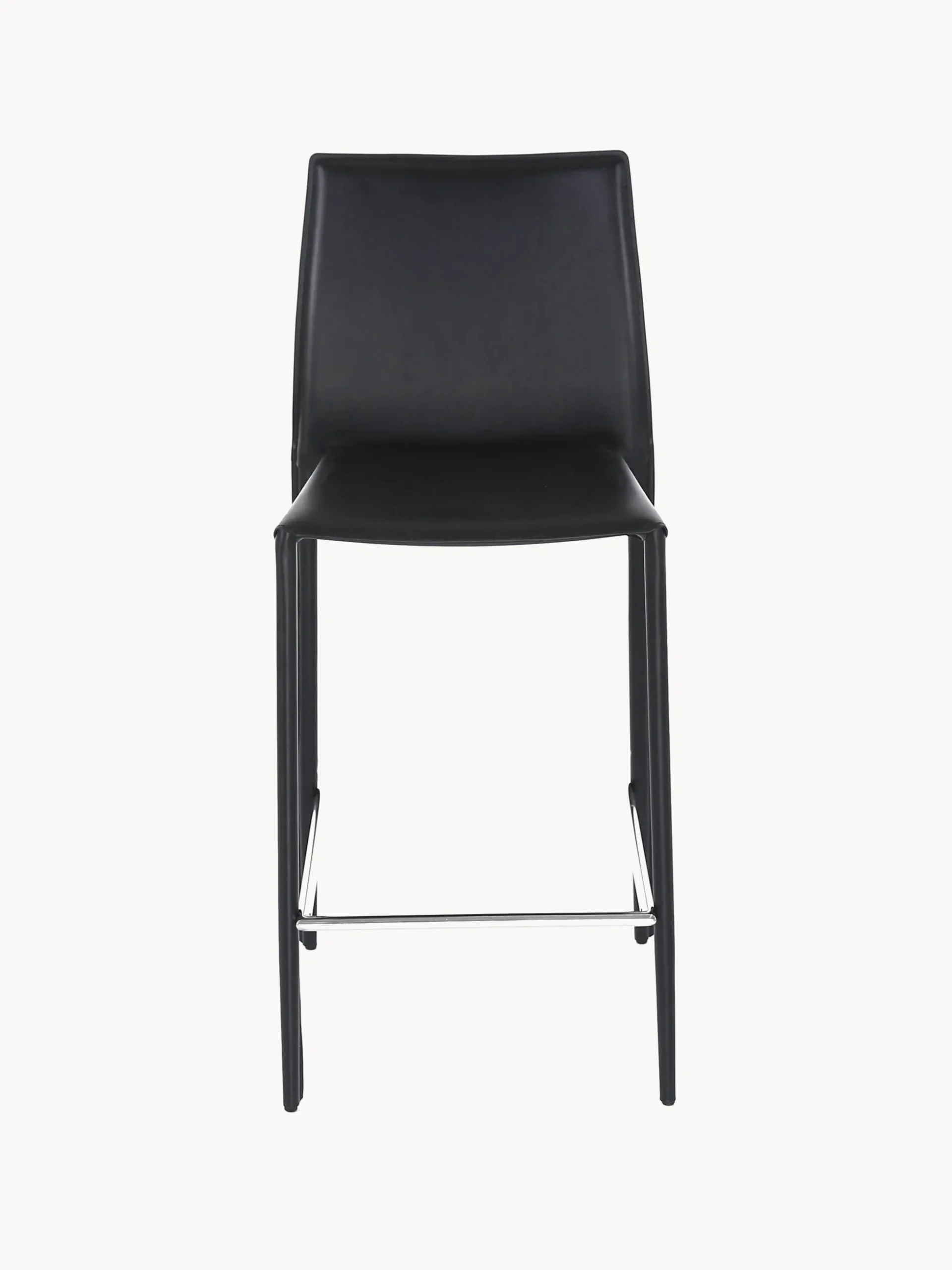 Sedia da bar in pelle Boréalys 2 pz