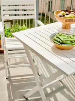Sedia da giardino pieghevole in legno di mogano con braccioli York