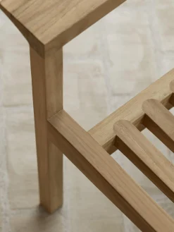 Sedia da giardino pieghevole in legno di teak AH603