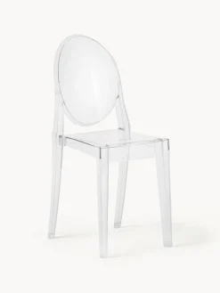 Sedia da pranzo di design Victoria Ghost