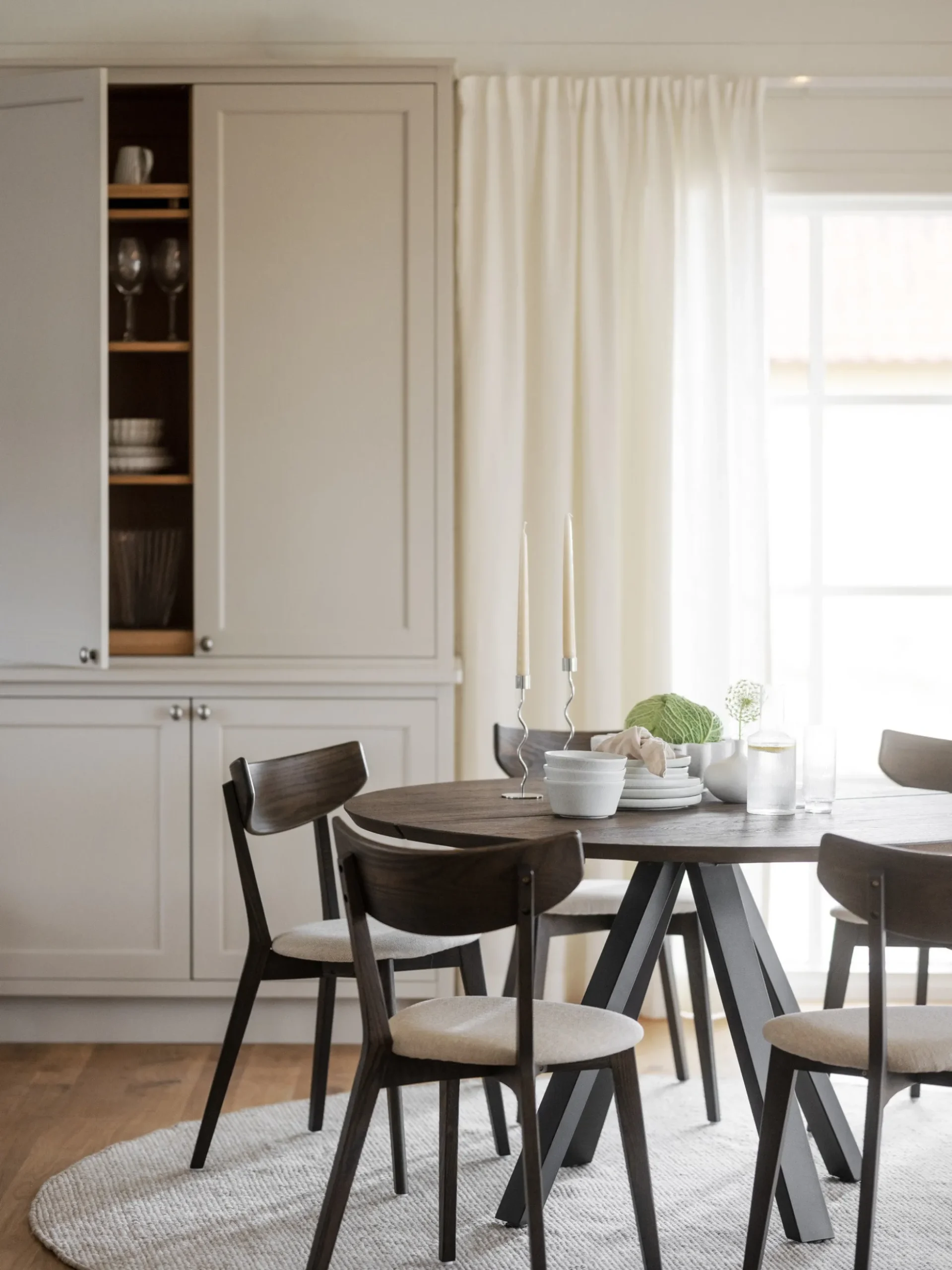 Sedia da pranzo imbottita Ami