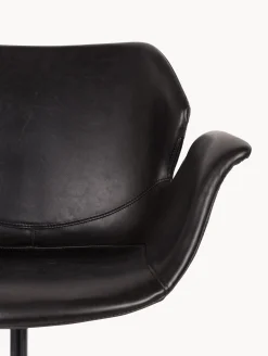 Sedia da scrivania in similpelle Nikki, regolabile in altezza