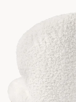Sedia imbottita in teddy Serena