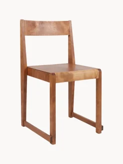 Sedia in legno di betulla 01