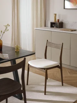 Sedia in legno di frassino con seduta imbottita Koa