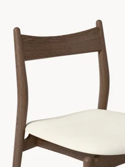 Sedia in legno di frassino con seduta imbottita Koa