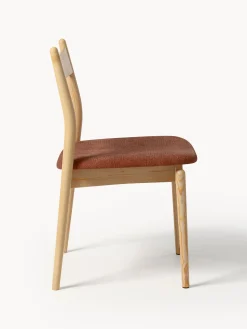 Sedia in legno di frassino con seduta imbottita Koa