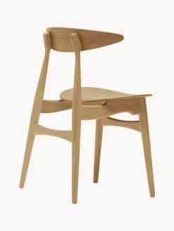 Sedia in legno di quercia CH33T