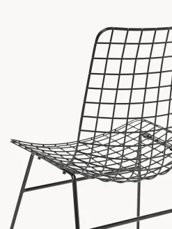 Sedia in metallo Wire