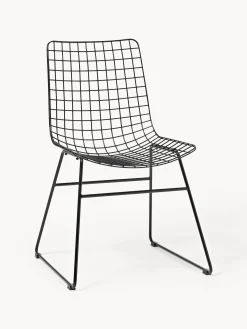 Sedia in metallo Wire