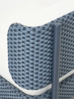 Sedia lounge modulare da giardino con copertura protettiva Hani