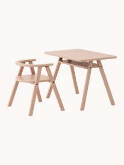 Sedia per bambini in legno di faggio Growing Green