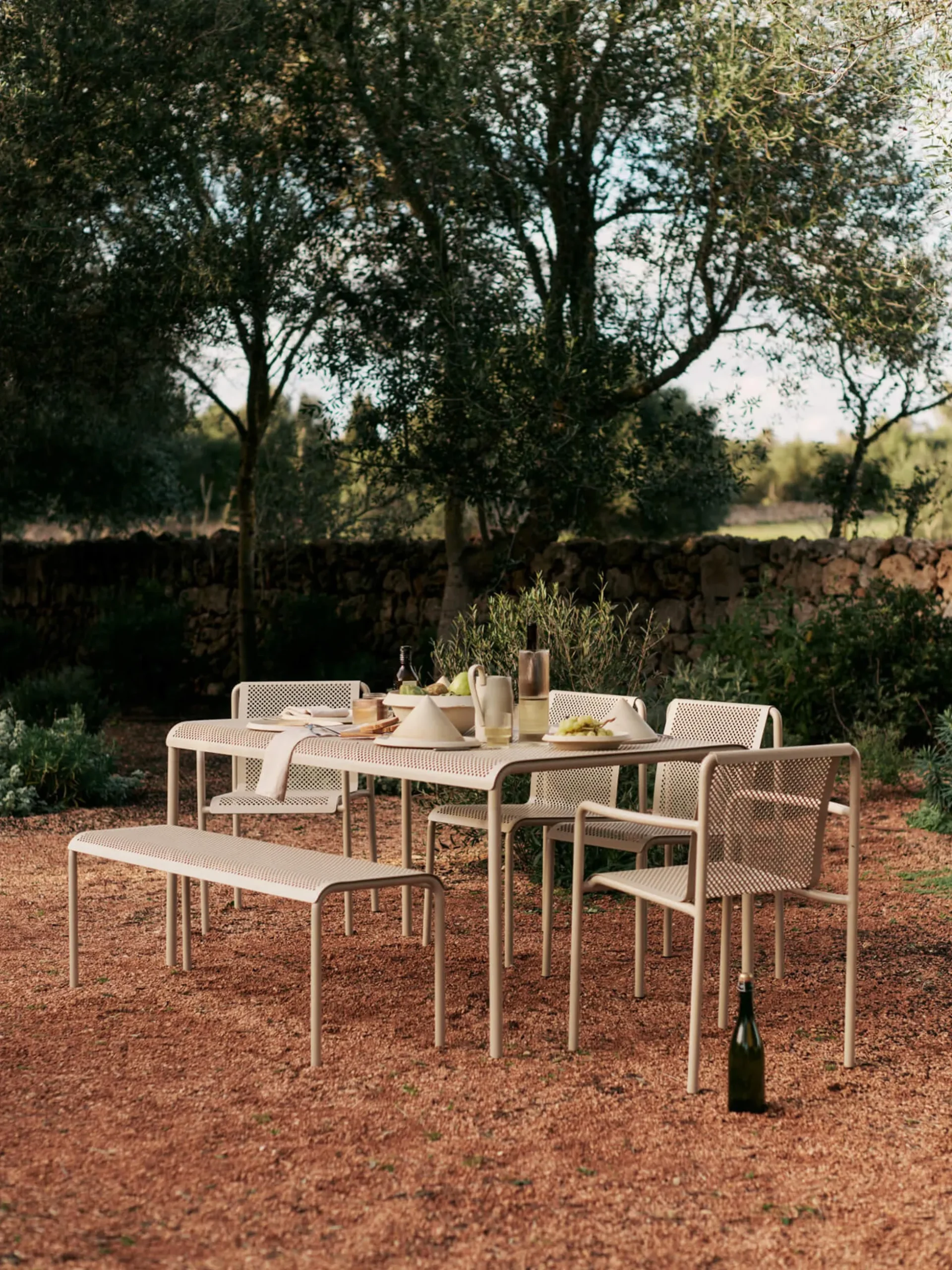 Sedie con braccioli da giardino Dapple 2 pz