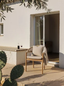 Sedie da giardino in legno di acacia Marc 2 pz