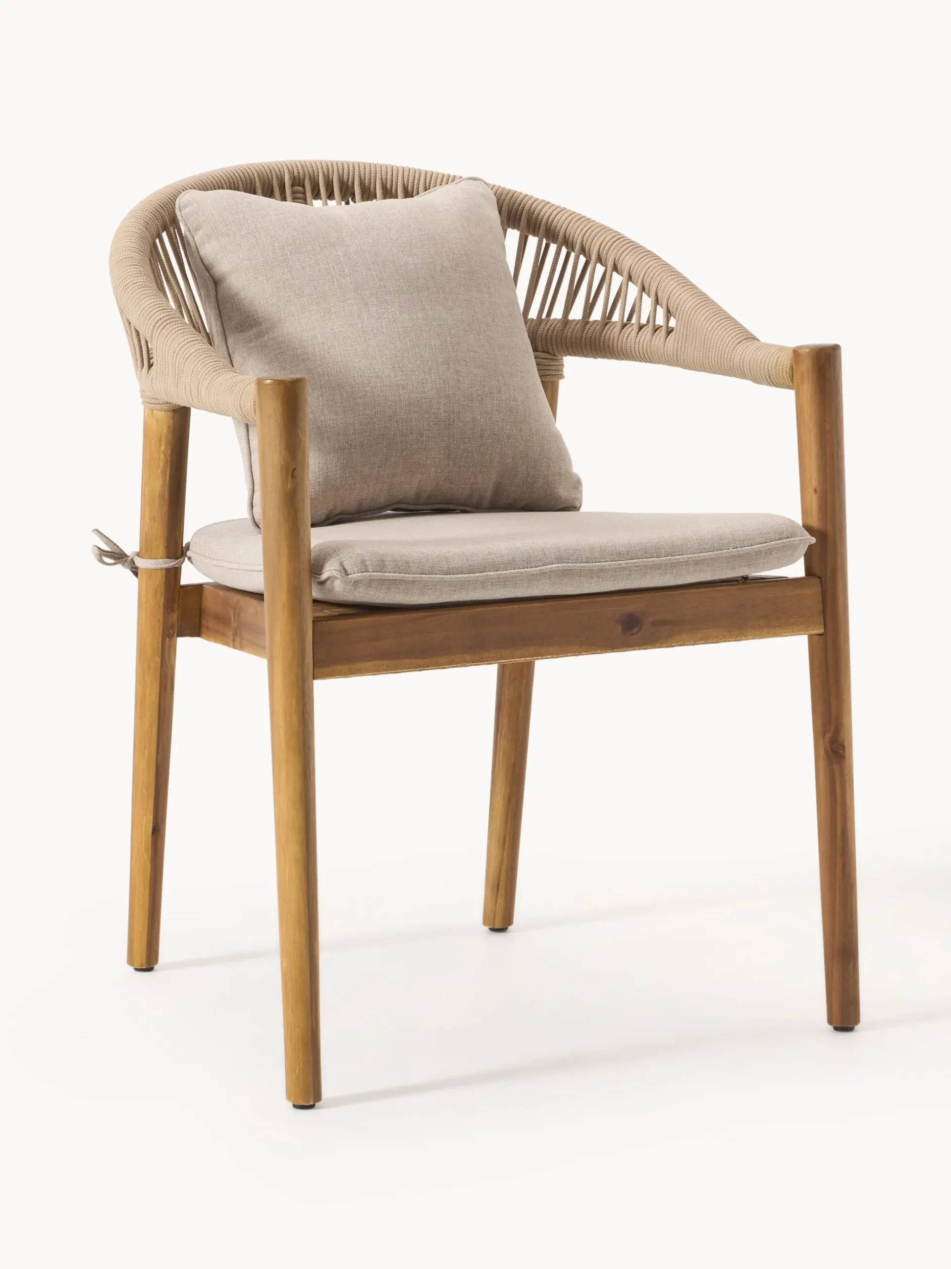 Sedie da giardino in legno di acacia Marc 2 pz