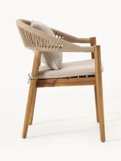 Sedie da giardino in legno di acacia Marc 2 pz