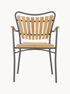 Sedie da giardino in legno di teak Ellen 2 pz