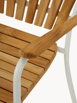 Sedie da giardino in legno di teak Ellen 2 pz