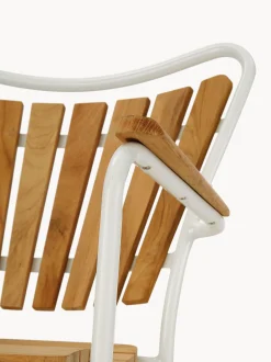 Sedie da giardino in legno di teak Ellen 2 pz