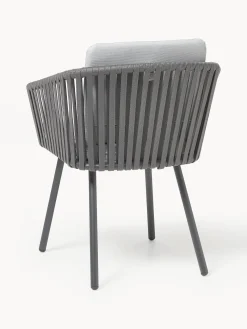 Sedie con braccioli da giardino Malo 2 pz