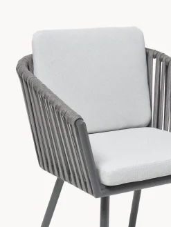 Sedie con braccioli da giardino Malo 2 pz