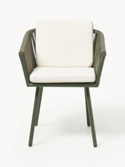 Sedie con braccioli da giardino Malo 2 pz