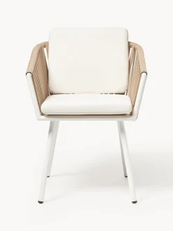 Sedie con braccioli da giardino Malo 2 pz