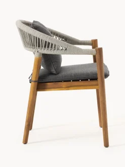 Sedie da giardino in legno di acacia Marc 2 pz