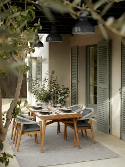 Sedie da giardino in legno di acacia Marc 2 pz
