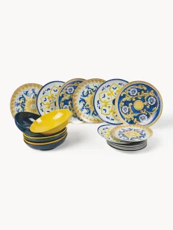 Serivizio di piatti Sicillia 6 persone (18 pz)