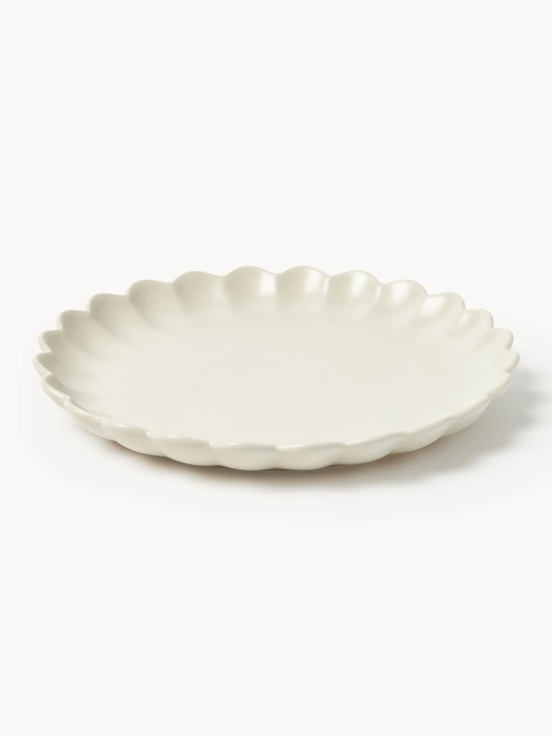 Servizio di piatti a forma di fiore Sabina, 4 persone, set da 12