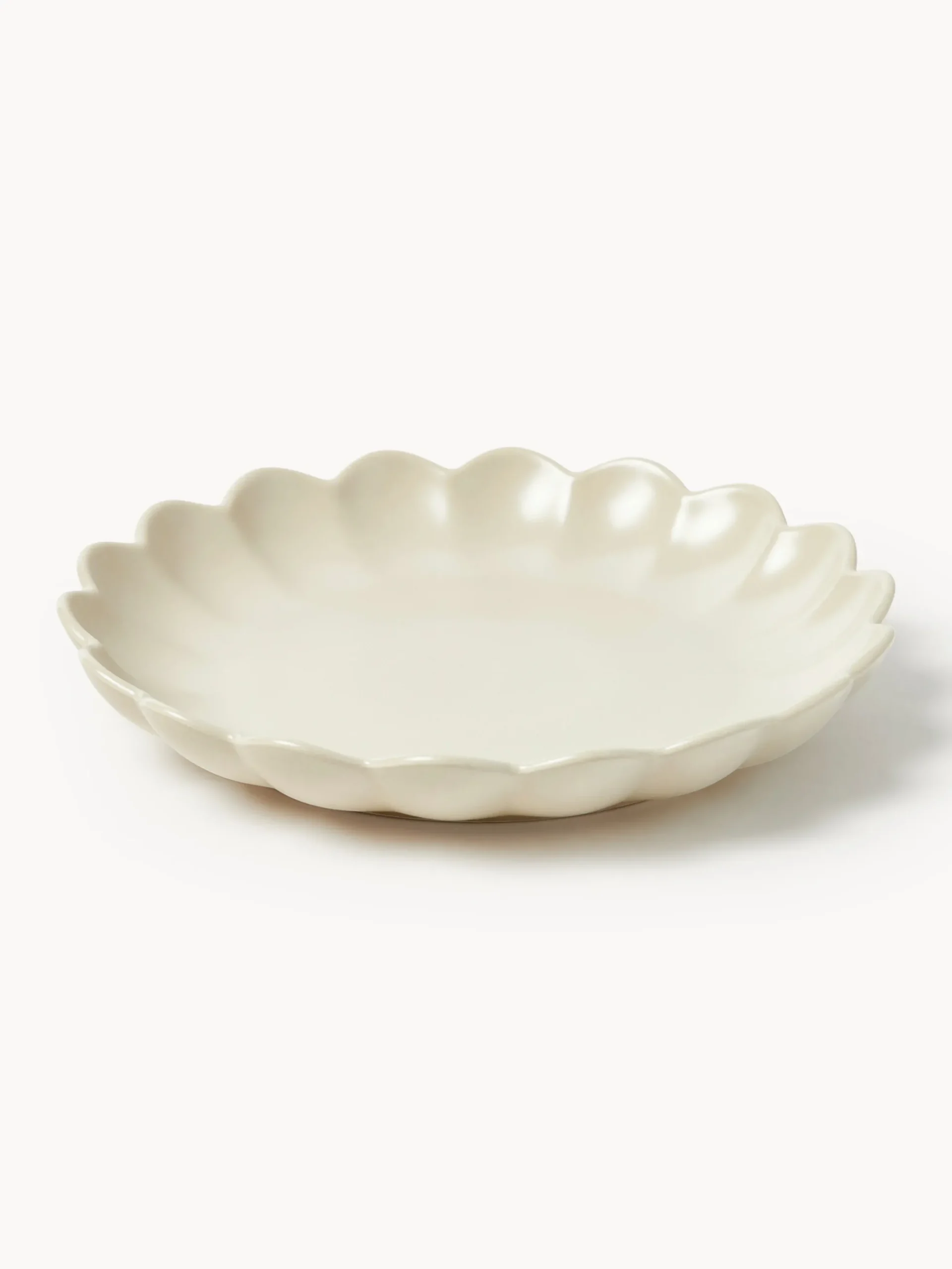 Servizio di piatti a forma di fiore Sabina, 4 persone, set da 12