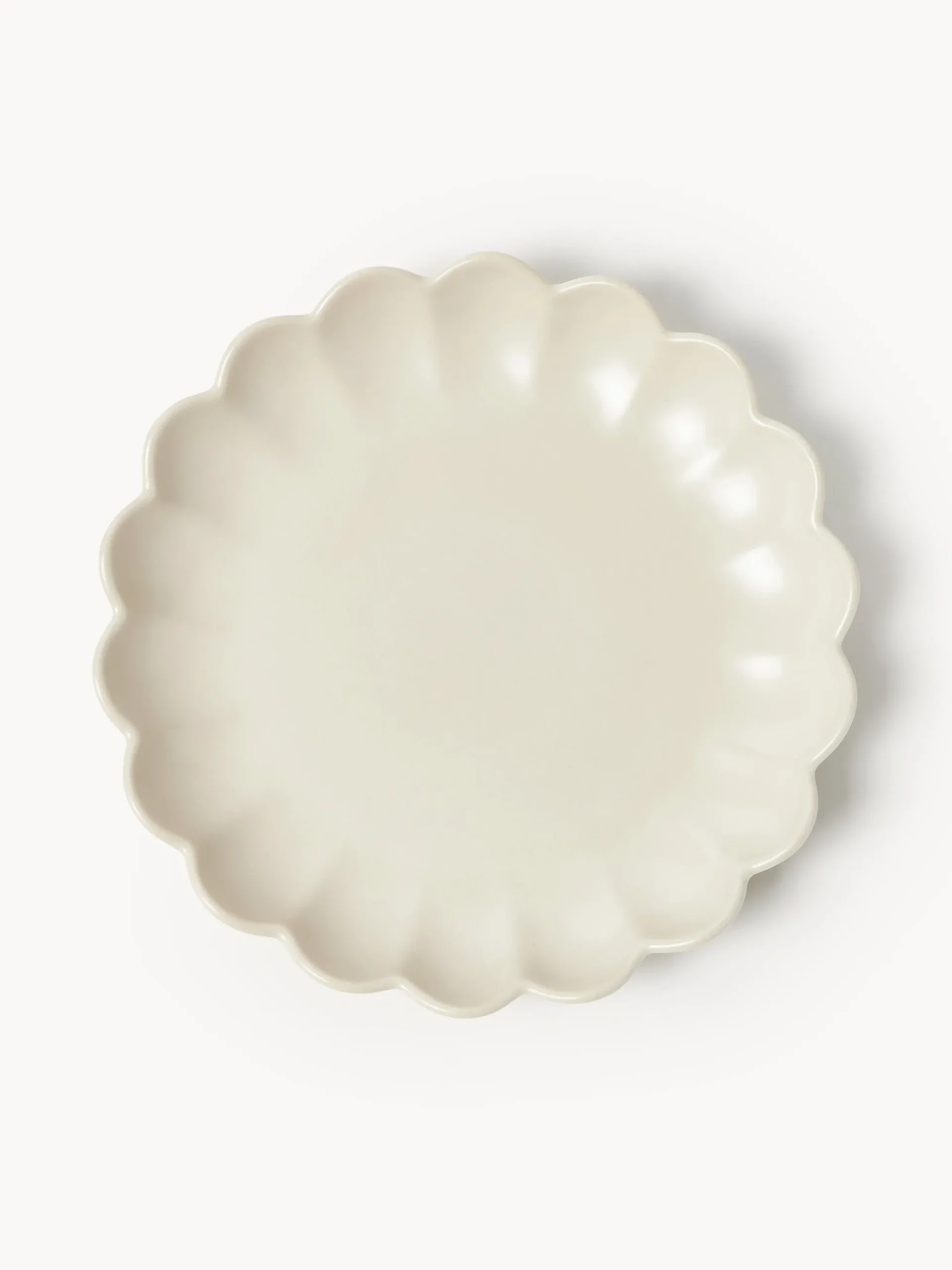 Servizio di piatti a forma di fiore Sabina, 4 persone, set da 12