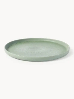 Servizio di piatti fatto a mano con smalto reattivo Pam, 4 persone (12 pz)
