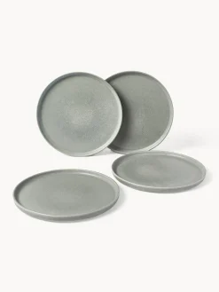 Servizio di piatti fatto a mano con smalto reattivo Pam, 4 persone (12 pz)