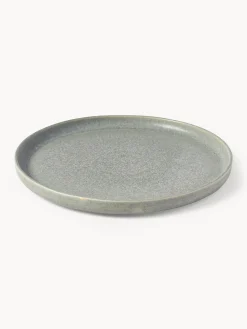 Servizio di piatti fatto a mano con smalto reattivo Pam, 4 persone (12 pz)