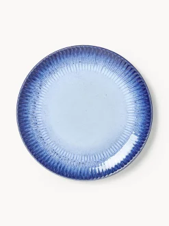 Servizio di piatti fatto a mano con smalto reattivo Vinci, 4 persone (12 pz)