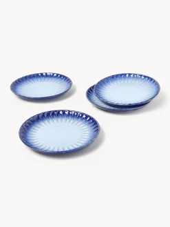 Servizio di piatti fatto a mano con smalto reattivo Vinci, 4 persone (12 pz)