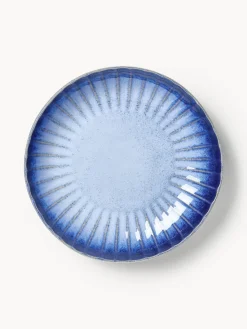 Servizio di piatti fatto a mano con smalto reattivo Vinci, 4 persone (12 pz)
