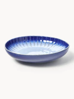 Servizio di piatti fatto a mano con smalto reattivo Vinci, 4 persone (12 pz)