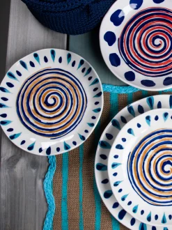 Servizio di piatti in ceramica Sahara, 6 persone, set da 18