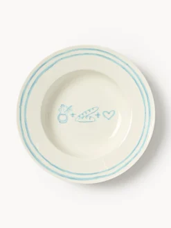 Servizio di piatti in porcellana Tutti con motivo decorativo, 4 persone, set da 12