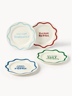 Servizio di piatti in porcellana Tutti con motivo decorativo, 4 persone, set da 12
