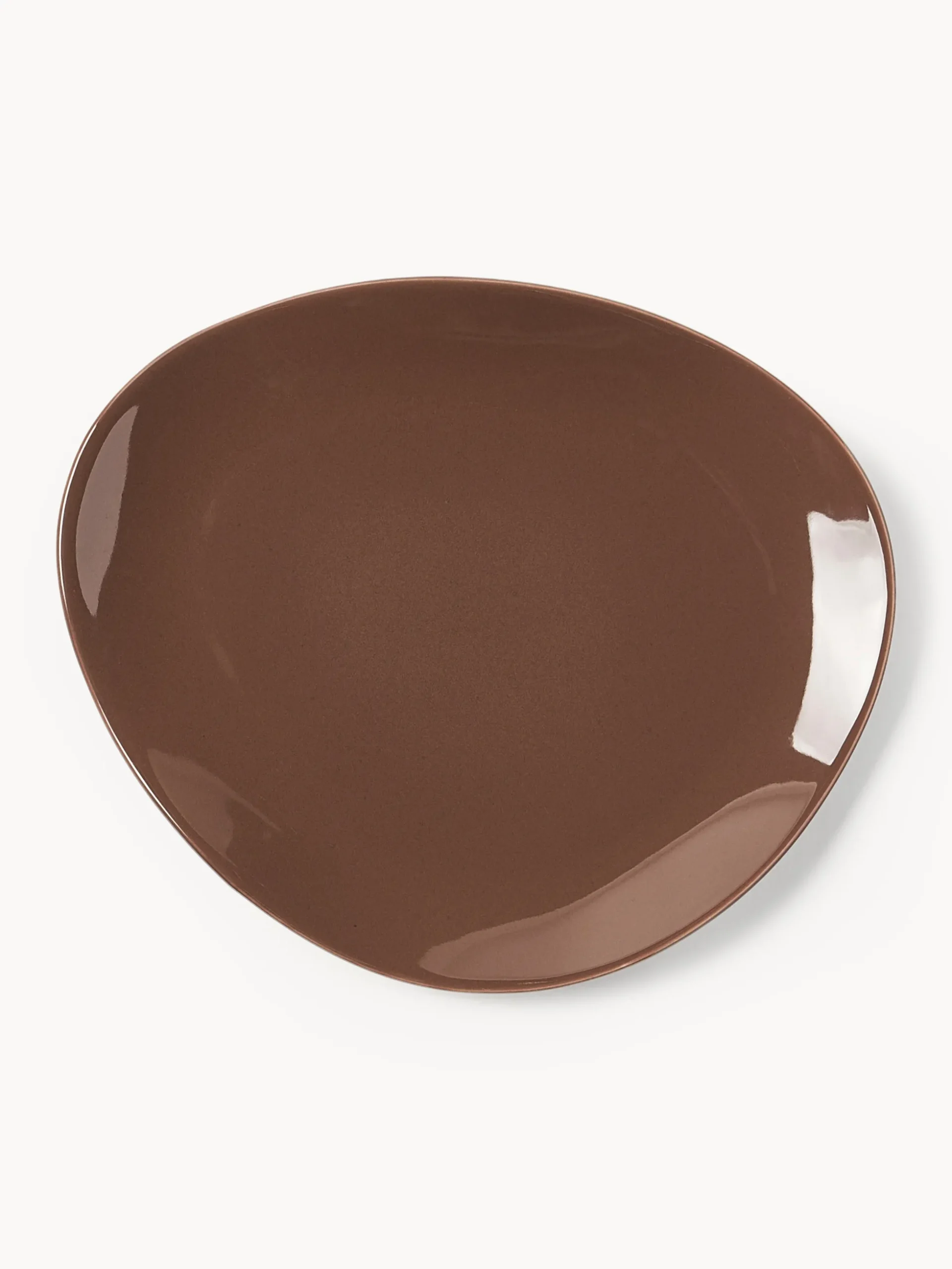 Servizio di piatti in porcellana dalla forma organica Joana 12 pz