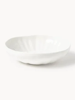 Servizio di piatti in porcellana con rilievo Sali, 4 persone (12 pz)